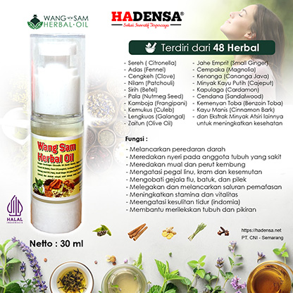 Wang Sam Herbal Oil