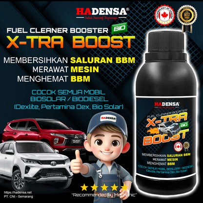 Penghemat BBM X-tra Boost Bio Fuel Cleaner Booster (Mobil Mesin Solar)